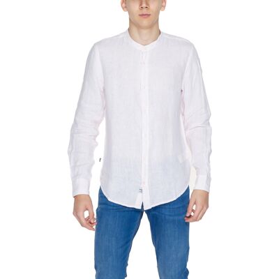 Πουκάμισο με μακριά μανίκια Blauer 24SBLUS01031 Ροζ Extra Large αρσενικός Πουκάμισο με μακριά μανίκια Blauer 24SBLUS01031 Ροζ Extra Large αρσενικός