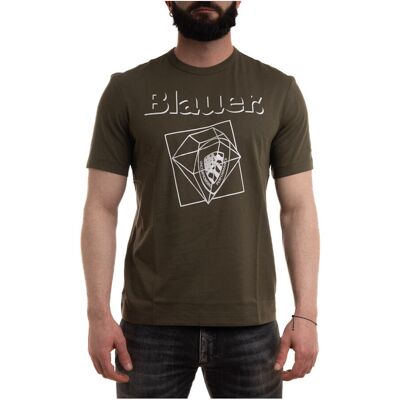 T-shirts & Polos Blauer 24SBLUH02149 Green Extra Large αρσενικός T-shirts & Polos Blauer 24SBLUH02149 Green Extra Large αρσενικός