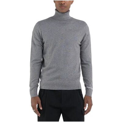 Μπλουζάκια με μακριά μανίκια Replay KNIT TURTLENECK SWEATER MEN multicolour 2X-Large αρσενικός Μπλουζάκια με μακριά μανίκια Replay KNIT TURTLENECK SWEATER MEN multicolour 2X-Large αρσενικός