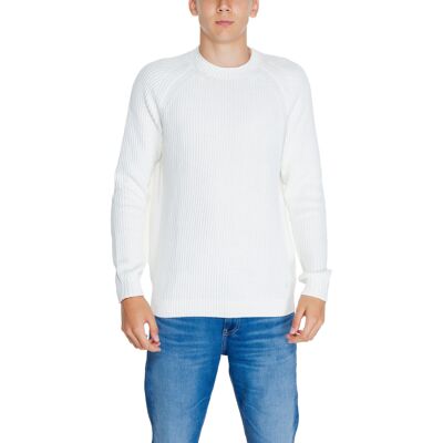 Πουλόβερ Calvin Klein Jeans SOFT UTILITY RAGLAN J30J325672 Άσπρο Extra Large αρσενικός Πουλόβερ Calvin Klein Jeans SOFT UTILITY RAGLAN J30J325672 Άσπρο Extra Large αρσενικός
