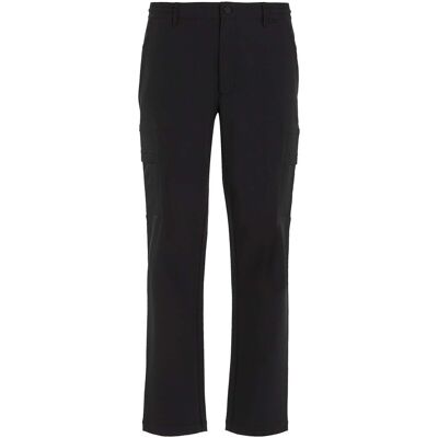 Παντελόνια Calvin Klein Jeans Crinkle Tech Stretch Black Large αρσενικός Παντελόνια Calvin Klein Jeans Crinkle Tech Stretch Black Large αρσενικός