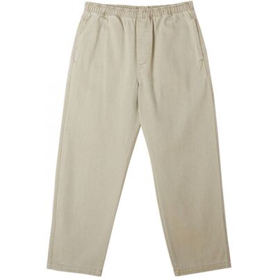 Παντελόνια Obey Denim easy pant Grey Medium αρσενικός Παντελόνια Obey Denim easy pant Grey Medium αρσενικός