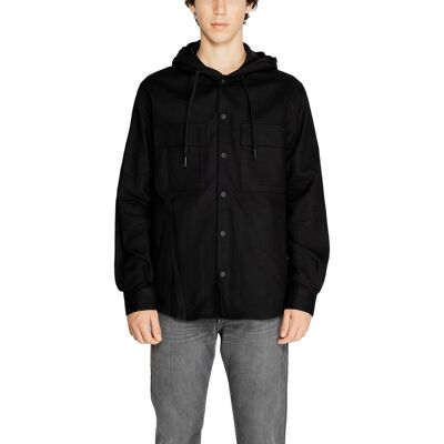 Πουκάμισο με μακριά μανίκια Antony Morato TWILL COTTON MMSL00658-FA400096 Black IT 46 αρσενικός Πουκάμισο με μακριά μανίκια Antony Morato TWILL COTTON MMSL00658-FA400096 Black IT 46 αρσενικός