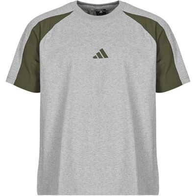 Αθλητικό T-shirt Adidas Essentials Colorblock Γκρι - Ρούχα Αθλητισμού Αθλητικό T-shirt Adidas Essentials Colorblock Γκρι - Ρούχα Αθλητισμού