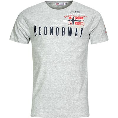 T-shirt με κοντά μανίκια Geographical Norway JASON Grey Small αρσενικός T-shirt με κοντά μανίκια Geographical Norway JASON Grey Small αρσενικός