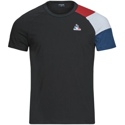 T-shirt με κοντά μανίκια Le Coq Sportif BAT SP TEE SS N°1 M Black Small αρσενικός T-shirt με κοντά μανίκια Le Coq Sportif BAT SP TEE SS N°1 M Black Small αρσενικός