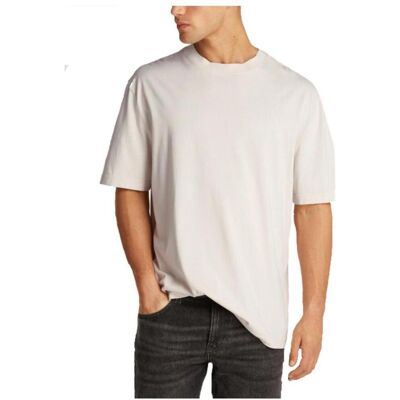 T-shirt με κοντά μανίκια Calvin Klein Jeans J30J327078 PDH Beige Small αρσενικός T-shirt με κοντά μανίκια Calvin Klein Jeans J30J327078 PDH Beige Small αρσενικός
