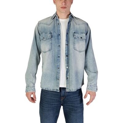Πουκάμισο με μακριά μανίκια BOSS 10247373 50513227 Μπλέ Extra Small αρσενικός Πουκάμισο με μακριά μανίκια BOSS 10247373 50513227 Μπλέ Extra Small αρσενικός