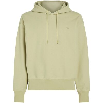 Fleece Calvin Klein Jeans Heavyweight Ck Embro Green Extra Large αρσενικός Fleece Calvin Klein Jeans Heavyweight Ck Embro Green Extra Large αρσενικός