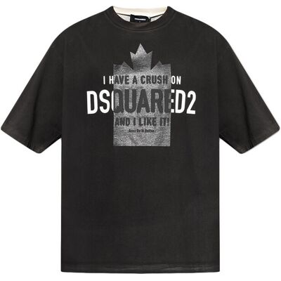 T-shirt με κοντά μανίκια Dsquared LOOSE FIT T-SHIRT MEN multicolour Large αρσενικός T-shirt με κοντά μανίκια Dsquared LOOSE FIT T-SHIRT MEN multicolour Large αρσενικός