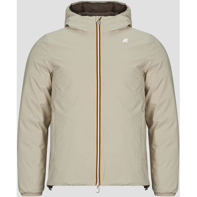 Μπουφάν K-Way JACK ST THERMO DOUBLE REVERSIBLE Beige Large αρσενικός Μπουφάν K-Way JACK ST THERMO DOUBLE REVERSIBLE Beige Large αρσενικός
