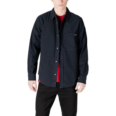 Πουκάμισο με μακριά μανίκια Calvin Klein Jeans REGULAR CHAMBRAY SHI J30J326563 Black Small αρσενικός Πουκάμισο με μακριά μανίκια Calvin Klein Jeans REGULAR CHAMBRAY SHI J30J326563 Black Small αρσενικός