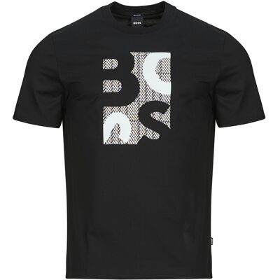 T-shirt με κοντά μανίκια BOSS H-Thompson 655 Black Small αρσενικός T-shirt με κοντά μανίκια BOSS H-Thompson 655 Black Small αρσενικός