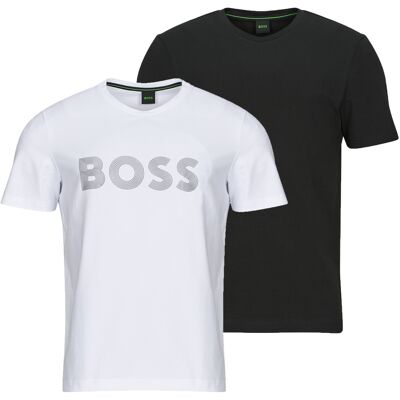 T-shirt με κοντά μανίκια BOSS T-Shirt 2-Pack 2 Multicolour Medium αρσενικός T-shirt με κοντά μανίκια BOSS T-Shirt 2-Pack 2 Multicolour Medium αρσενικός