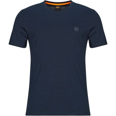 T-shirt με κοντά μανίκια BOSS Tales Μπλέ Small αρσενικός T-shirt με κοντά μανίκια BOSS Tales Μπλέ Small αρσενικός