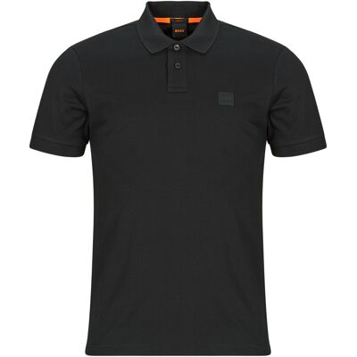 Πόλο με κοντά μανίκια BOSS Passenger Black Small αρσενικός Πόλο με κοντά μανίκια BOSS Passenger Black Small αρσενικός