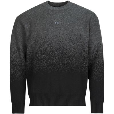 Πουλόβερ BOSS Kalbrush Grey Large αρσενικός Πουλόβερ BOSS Kalbrush Grey Large αρσενικός