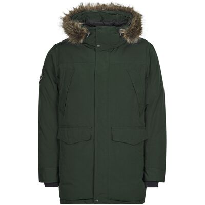 Παρκά Superdry EVEREST FAUX FUR PARKA JACKET Green Large αρσενικός Παρκά Superdry EVEREST FAUX FUR PARKA JACKET Green Large αρσενικός