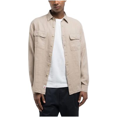 Πουκάμισο με μακριά μανίκια Replay LINEN SHIRT MEN multicolour Large αρσενικός Πουκάμισο με μακριά μανίκια Replay LINEN SHIRT MEN multicolour Large αρσενικός