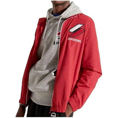 Σακάκι/Blazers Superdry Track Cagoule Red Extra Large αρσενικός Σακάκι/Blazers Superdry Track Cagoule Red Extra Large αρσενικός