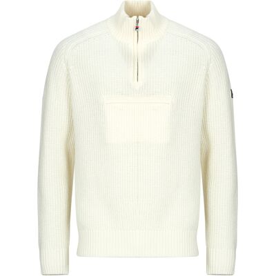 Πουλόβερ Fila GIOVANNI RELAXED HALF-ZIP KNIT SAILING SWEATER Άσπρο Large αρσενικός Πουλόβερ Fila GIOVANNI RELAXED HALF-ZIP KNIT SAILING SWEATER Άσπρο Large αρσενικός