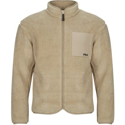 Fleece Fila VALGRANA REGULAR TEDDY FLEECE JACKET Beige Medium αρσενικός Fleece Fila VALGRANA REGULAR TEDDY FLEECE JACKET Beige Medium αρσενικός