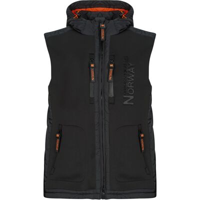 Χοντρό μπουφάν Geographical Norway VITCHWOOD Black Medium αρσενικός Χοντρό μπουφάν Geographical Norway VITCHWOOD Black Medium αρσενικός