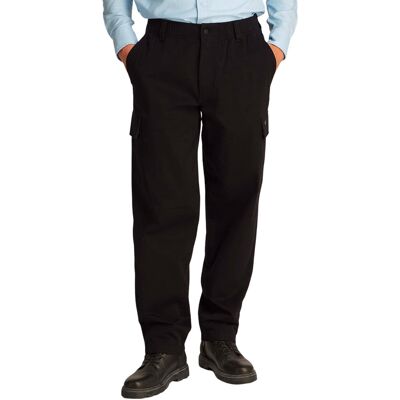 Παντελόνια Calvin Klein Jeans REGULAR STRAIGHT CAR J30J327615 Black IT 46 αρσενικός Παντελόνια Calvin Klein Jeans REGULAR STRAIGHT CAR J30J327615 Black IT 46 αρσενικός