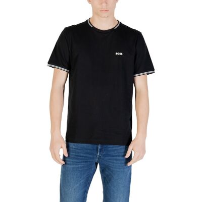 Πόλο με μακριά μανίκια BOSS Taul 10255848 01 50521245 Black Large Πόλο με μακριά μανίκια BOSS Taul 10255848 01 50521245 Black Large
