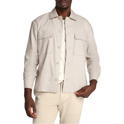 Πουκάμισο με μακριά μανίκια Calvin Klein Jeans LINEN LYOCELL STRETCH K10K114191 Beige Large αρσενικός Πουκάμισο με μακριά μανίκια Calvin Klein Jeans LINEN LYOCELL STRETCH K10K114191 Beige Large αρσενικός