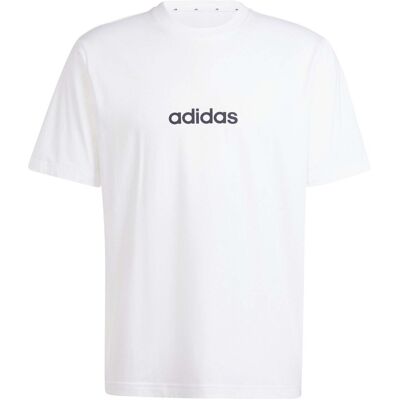 T-shirts & Polos adidas M Lin Sj T Άσπρο Extra Small αρσενικός T-shirts & Polos adidas M Lin Sj T Άσπρο Extra Small αρσενικός