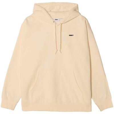Fleece Obey Icon Stencil Flame Fleece Beige Small αρσενικός Fleece Obey Icon Stencil Flame Fleece Beige Small αρσενικός