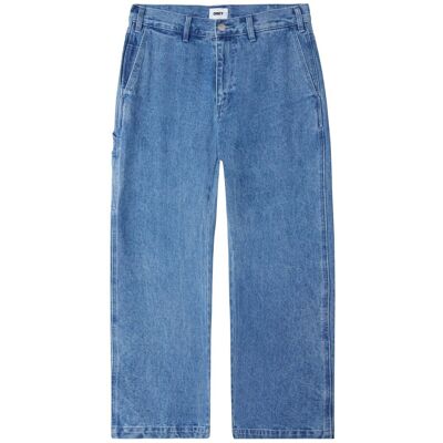 Jeans Obey Hardwork Carpenter Denim Marine US 28 αρσενικός Jeans Obey Hardwork Carpenter Denim Marine US 28 αρσενικός