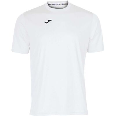 Άσπρο ανδρικό μπλουζάκι γυμναστικής JOMA Combi - T-shirt Άσπρο ανδρικό μπλουζάκι γυμναστικής JOMA Combi - T-shirt