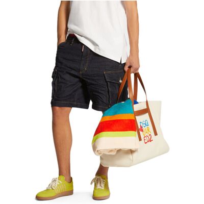 Shorts & Βερμούδες Dsquared DENIM CARGO BERMUDA MEN multicolour Medium αρσενικός Shorts & Βερμούδες Dsquared DENIM CARGO BERMUDA MEN multicolour Medium αρσενικός