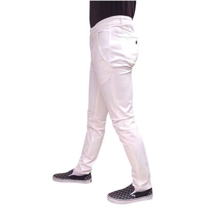Παντελόνια Chino/Carrot Roy Rogers RRU013C8700112 Άσπρο US 44 αρσενικός Παντελόνια Chino/Carrot Roy Rogers RRU013C8700112 Άσπρο US 44 αρσενικός