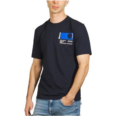 T-shirts & Polos Blauer T-shirt Manica Corta Μπλέ 2X-Large αρσενικός T-shirts & Polos Blauer T-shirt Manica Corta Μπλέ 2X-Large αρσενικός