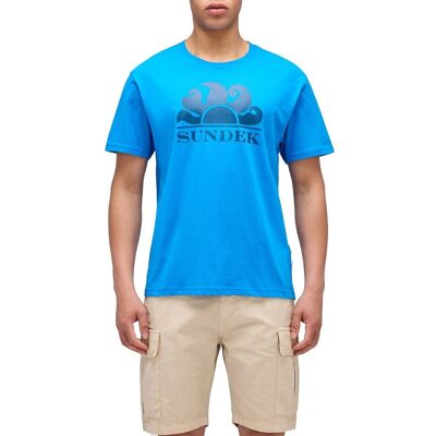 T-shirts & Polos Sundek New Simeon Logo Marine Medium αρσενικός T-shirts & Polos Sundek New Simeon Logo Marine Medium αρσενικός
