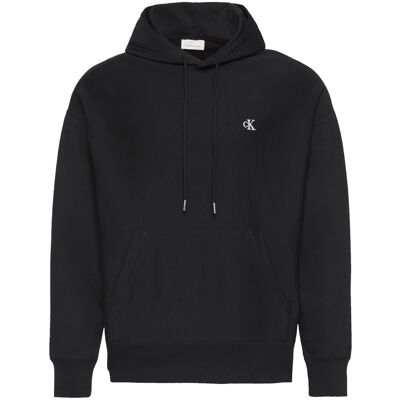 T-shirt με κουκούλα Calvin Klein Jeans PREMIUM TERRY MONOGR LV04RC278G Black Small T-shirt με κουκούλα Calvin Klein Jeans PREMIUM TERRY MONOGR LV04RC278G Black Small