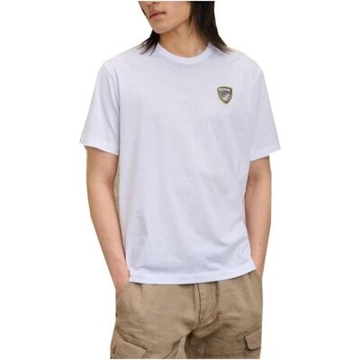 T-shirts & Polos Blauer Faxon Άσπρο Extra Large αρσενικός T-shirts & Polos Blauer Faxon Άσπρο Extra Large αρσενικός