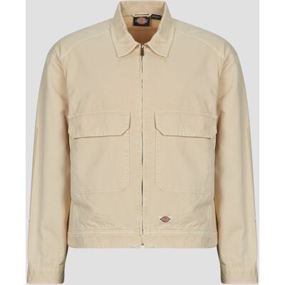 Μπουφάν Dickies FORT SMITH TRUCKER JACKET WOOD ASH Beige Medium αρσενικός Μπουφάν Dickies FORT SMITH TRUCKER JACKET WOOD ASH Beige Medium αρσενικός
