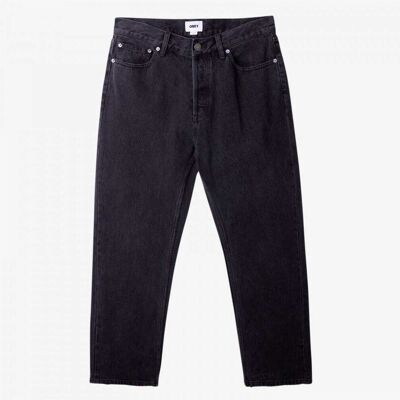τζιν με υψηλή μέση Obey Hardwork denim Black US 30 τζιν με υψηλή μέση Obey Hardwork denim Black US 30