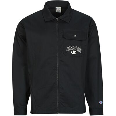Μπουφάν Champion WOVEN JACKET Black Extra Large αρσενικός Μπουφάν Champion WOVEN JACKET Black Extra Large αρσενικός