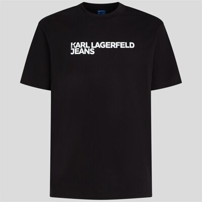 T-shirt με κοντά μανίκια Karl Lagerfeld Klj Reg Ss Essential Tee Black Large αρσενικός T-shirt με κοντά μανίκια Karl Lagerfeld Klj Reg Ss Essential Tee Black Large αρσενικός