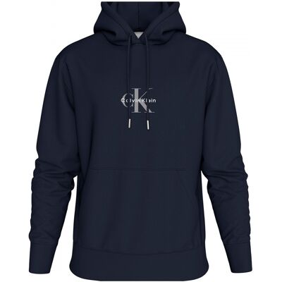 Φούτερ Calvin Klein Jeans Lv04rd243g 350tery Mcro Mnlgo Hodie Μπλέ Extra Large αρσενικός Φούτερ Calvin Klein Jeans Lv04rd243g 350tery Mcro Mnlgo Hodie Μπλέ Extra Large αρσενικός