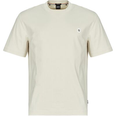 T-shirt με κοντά μανίκια BOSS C-Taut 01 Beige Small αρσενικός T-shirt με κοντά μανίκια BOSS C-Taut 01 Beige Small αρσενικός