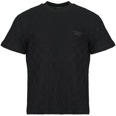 T-shirt με κοντά μανίκια BOSS TS_PS Spirit70 Jacq Black Medium αρσενικός T-shirt με κοντά μανίκια BOSS TS_PS Spirit70 Jacq Black Medium αρσενικός
