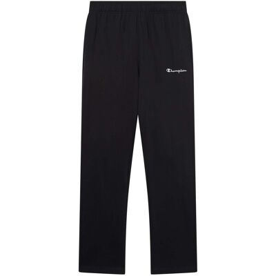 Φόρμες Champion Straight Hem Black Small αρσενικός Φόρμες Champion Straight Hem Black Small αρσενικός