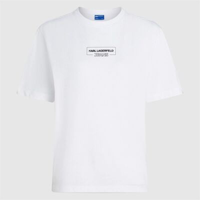 T-shirts & Polos Karl Lagerfeld Klj Reg Outline Logo Tee Άσπρο Extra Small αρσενικός T-shirts & Polos Karl Lagerfeld Klj Reg Outline Logo Tee Άσπρο Extra Small αρσενικός