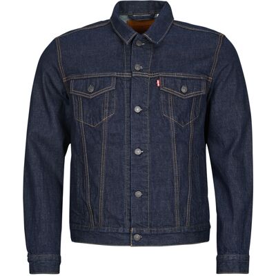 Τζιν Μπουφάν/Jacket Levis THE TRUCKER JACKET Μπλέ Medium αρσενικός Τζιν Μπουφάν/Jacket Levis THE TRUCKER JACKET Μπλέ Medium αρσενικός